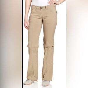 prAna Women's Monarch Convertible Pant 10